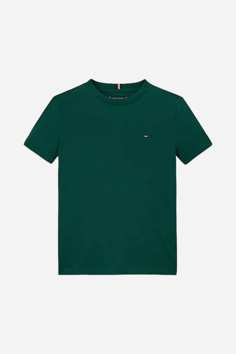 Tommy Hilfiger Essential Cotton Tee - Ornamental Green