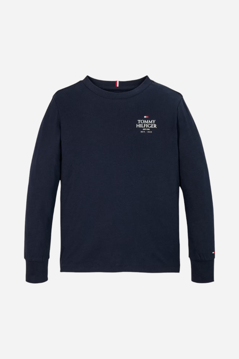 Tommy Hilfiger Logo Puff Print - Desert Sky