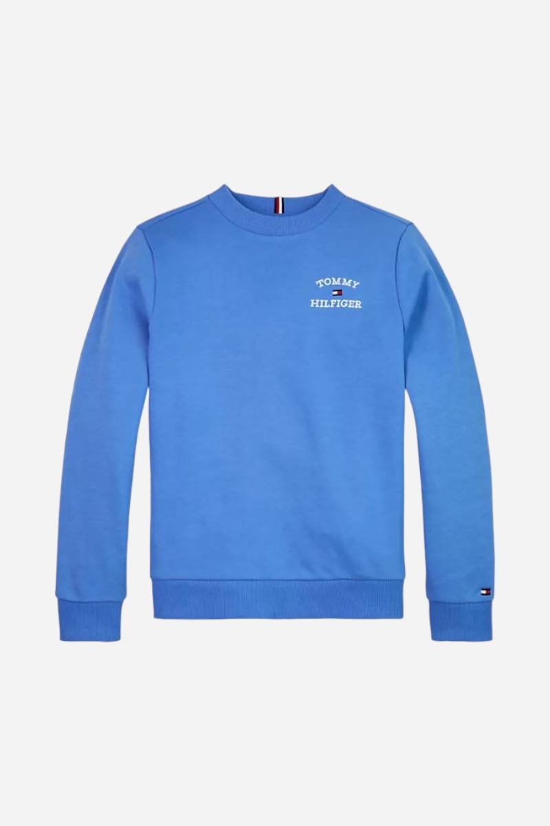 Tommy Hilfiger Sweatshirt - Logo - Blue Spell