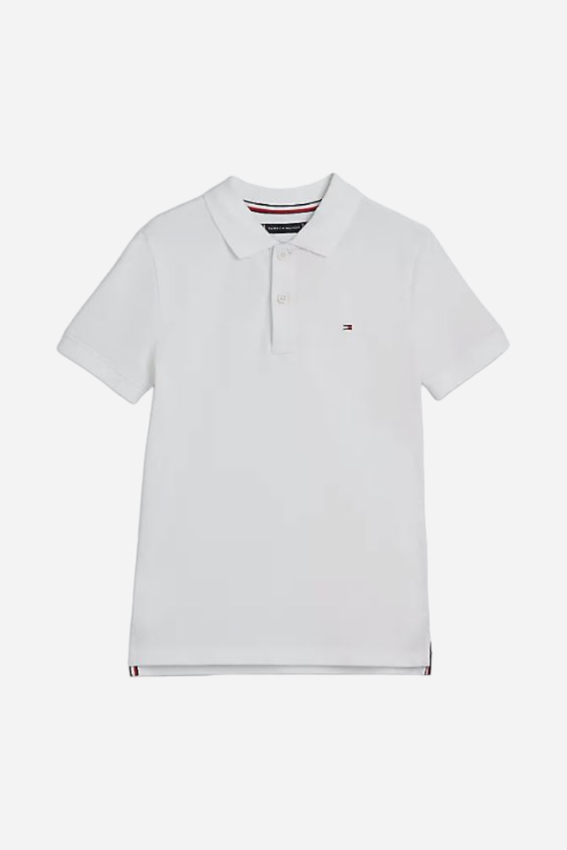 Tommy Hilfiger Polo - Flag - White